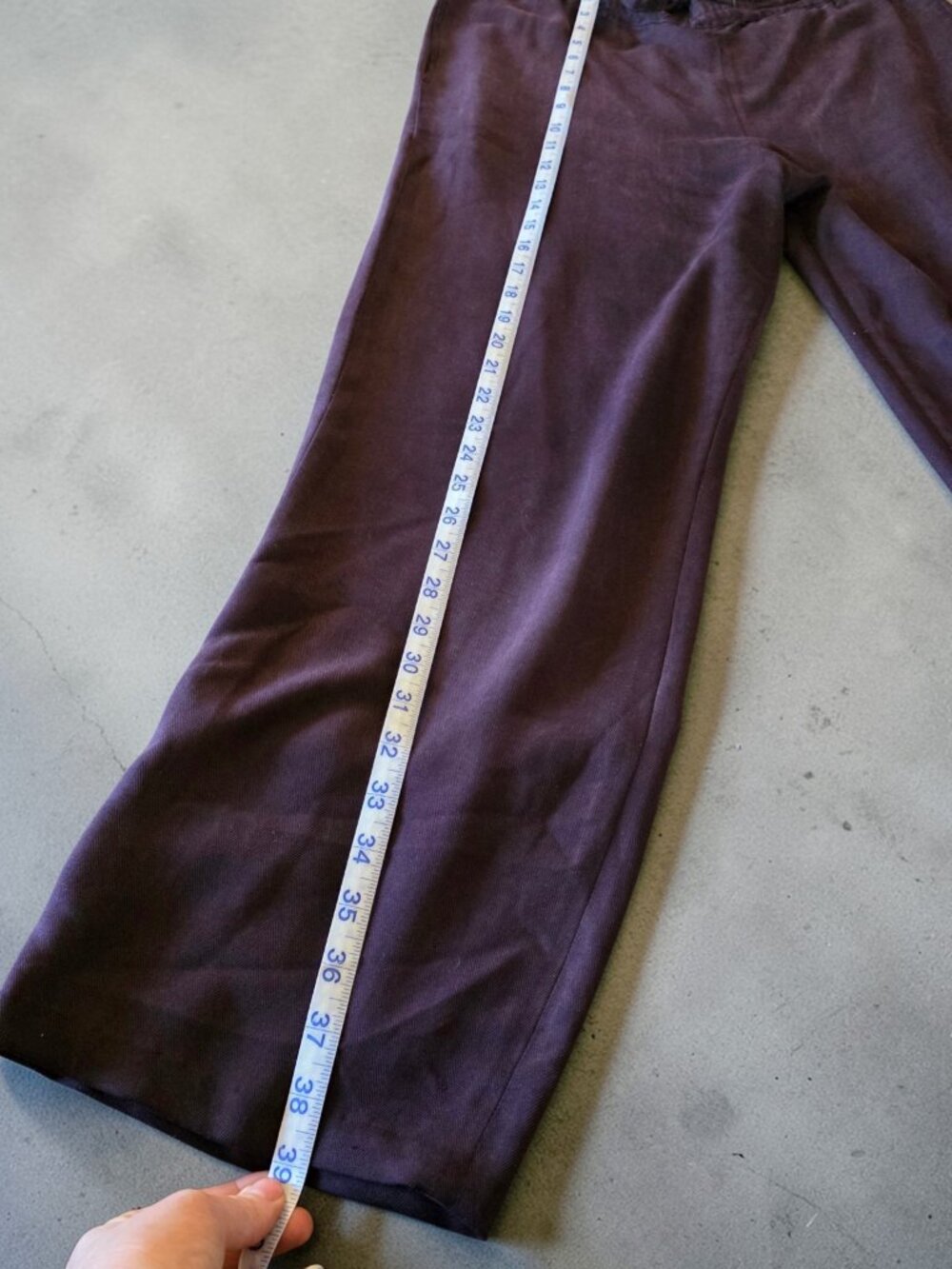 Neiman Marcus 100% Silk Purple Tai Chi Set PM Petite Medium Frog Closure Lounge - Picture 10 of 16